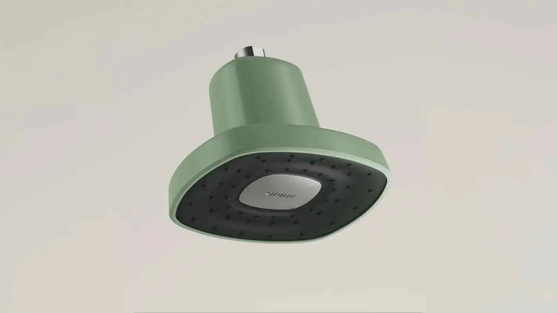 OPINE Moss Green Filtered Shower Head