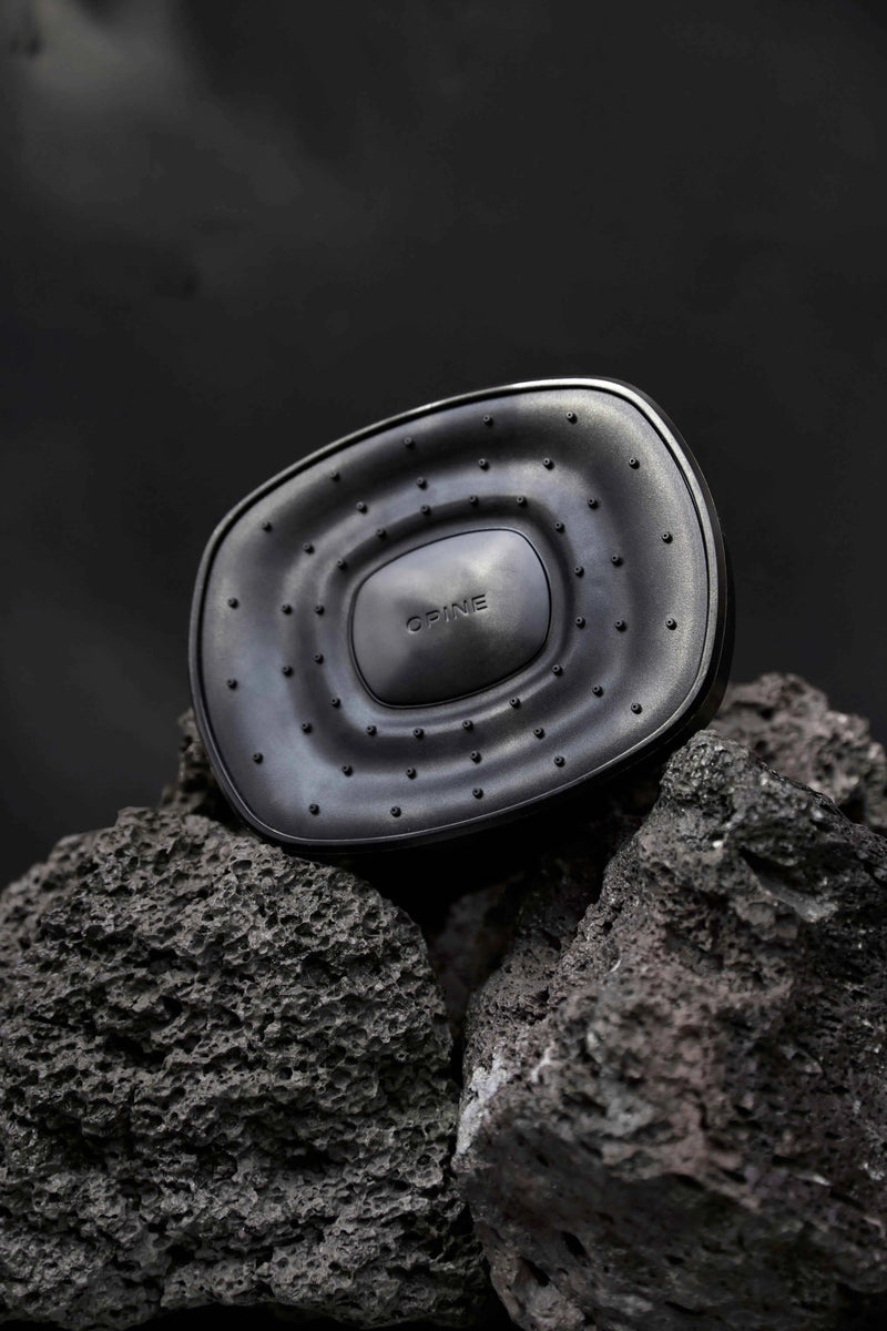 OPINE Black Filtered Shower Head