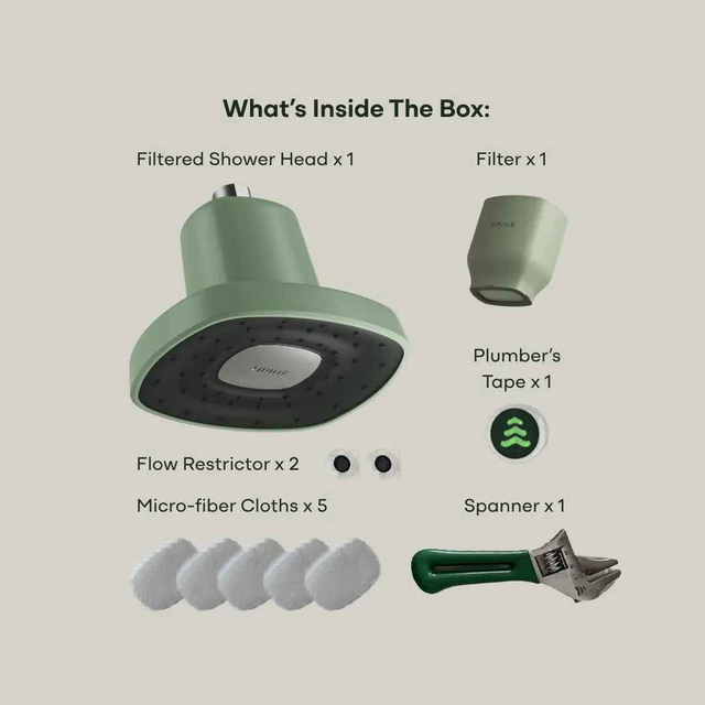 OPINE Filtered Shower Head